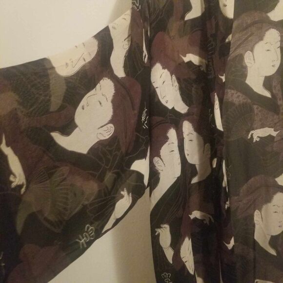 Champagne Collection by All That Glitters Black with Faces Womens ONE SIZE - Picture 10 of 11